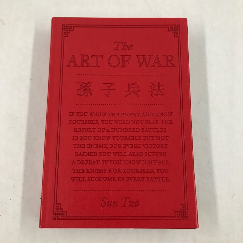 The Art of War by Sun Tzu Deluxe Faux LEATHER Flexi Soft Bound Classics Deluxe