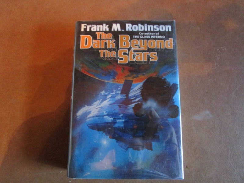 The Dark Beyond the Stars by Frank M. Robinson 1st ed HC signed by the author
