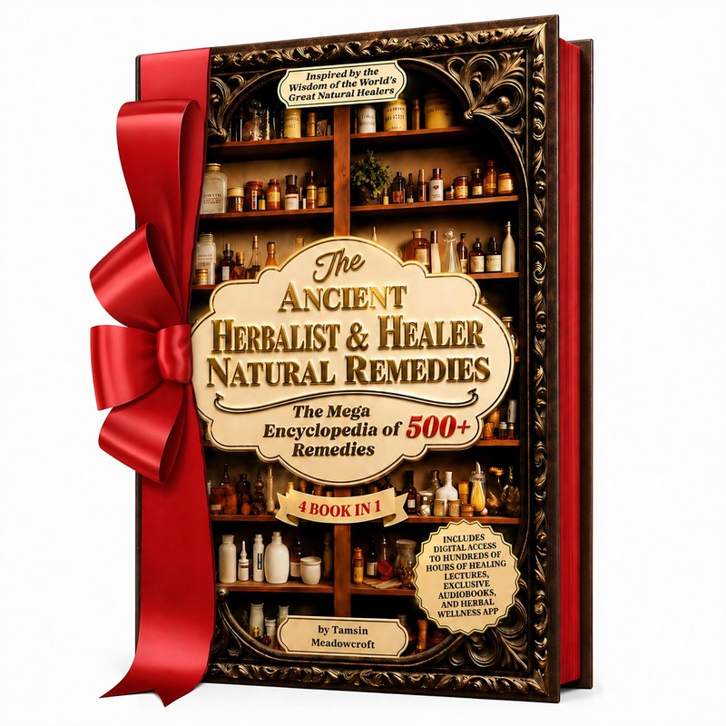 Natural Remedies Books 4 In 1 Apothecary Encyclopedia 500+ Health Wellness