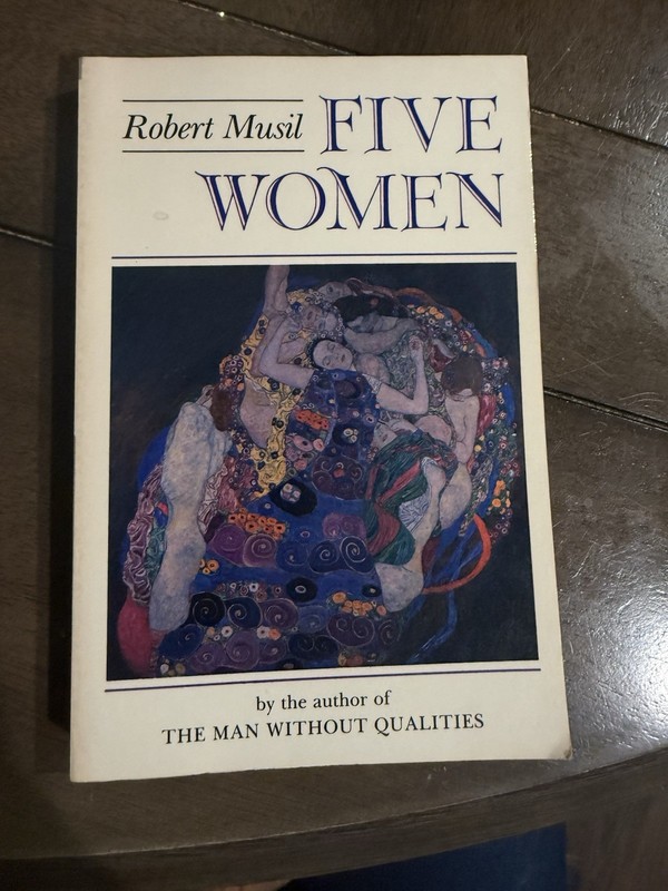 Five Women Robert Musil Paperback Modern Classic Literary Fiction Book