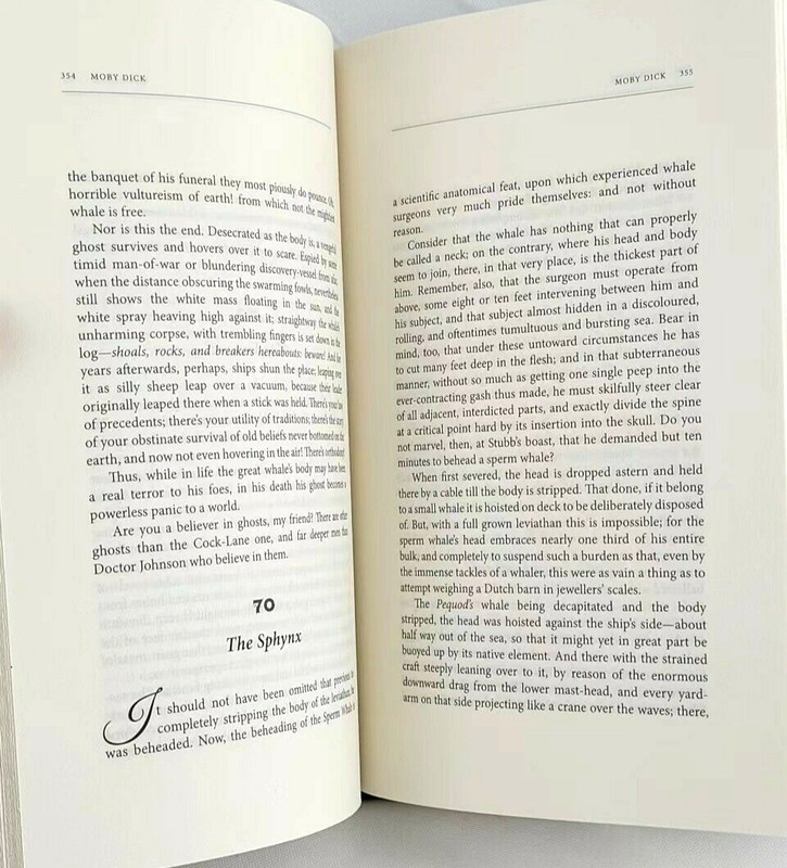 MOBY DICK by Herman Melville Soft Faux Leather Flexi Bound Classics ~Brand NEW~ gallery