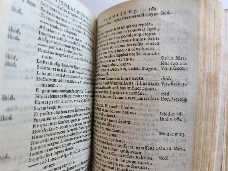 1617 POETRY PARNASSUS POETICUS antique VELLUM BOUND over 1000 pages w/ slip case gallery