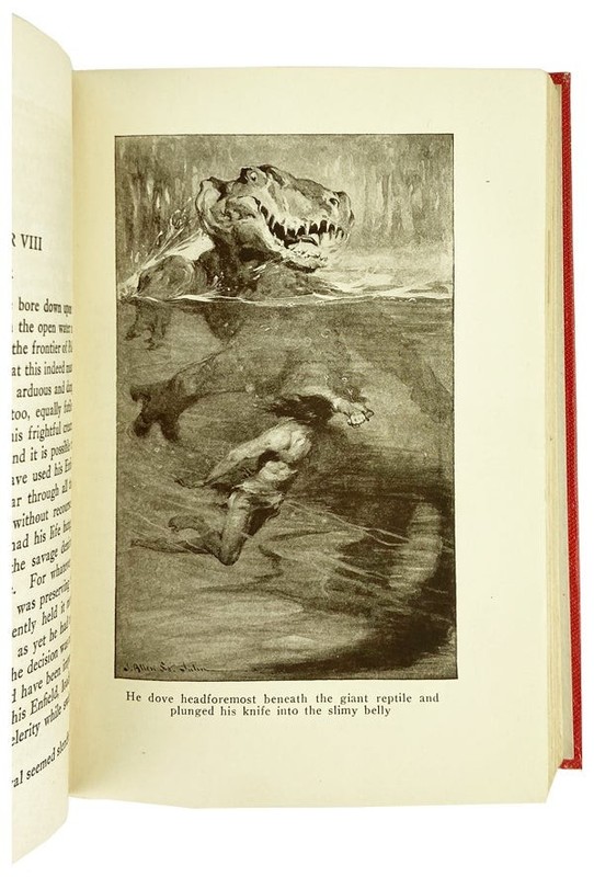 Edgar Rice Burroughs, J Allen St John [illus] / Tarzan the Terrible 1st Ed 1921 gallery