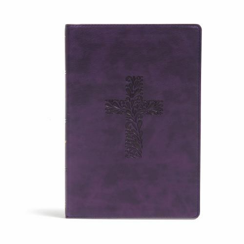 KJV Rainbow Study Bible, Purple LeatherTouch, Black Letter, Pure Cambridge Text,
