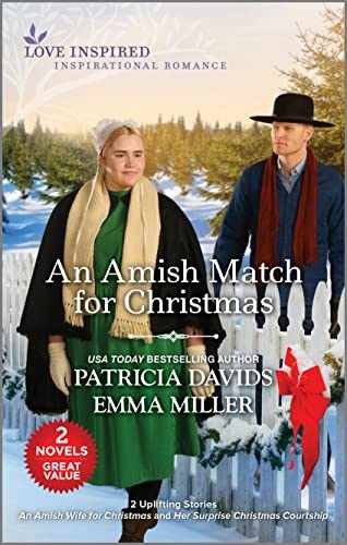 An Amish Match for Christmas – Paperback, by Davids Patricia; Miller – Very Good