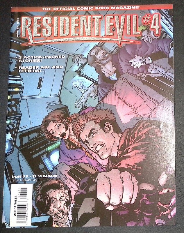 Resident Evil Official Comic Book Magazine #4 Image Comics VF/NM