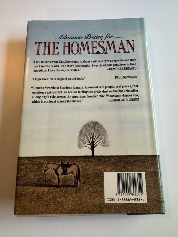 The Homesman – Glendon Swarthout – 1st Edition 1st Printing – HCDJ VG! gallery