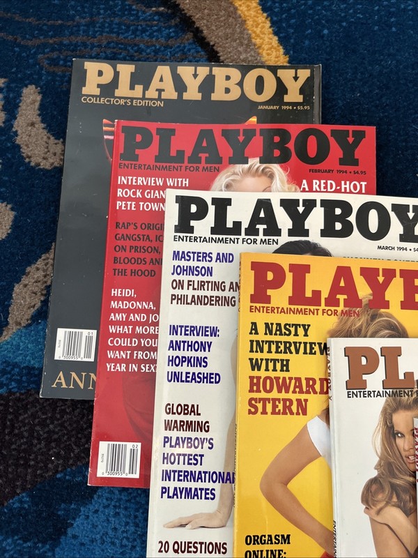 Playboy Magazine Lot 1994 Entertainment For Men All 12 Months gallery