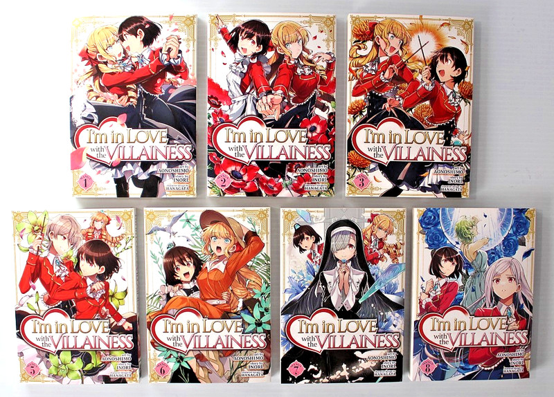 I'm in Love with the Villainess Vol 1 2 3 & 5 6 7 8 New English Manga Books Lot gallery