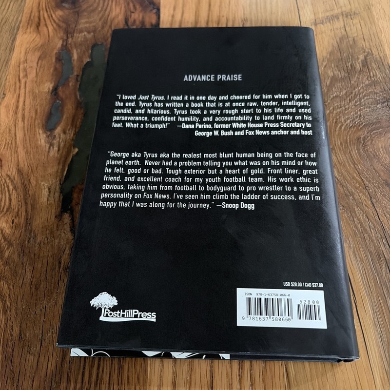 Just Tyrus : A Memoir by Tyrus (2022, Hardcover) gallery
