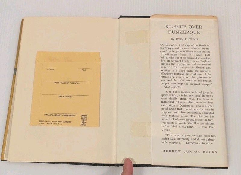 His Enemy, His Friend by John R. Tunis; 1967 HC/DJ gallery