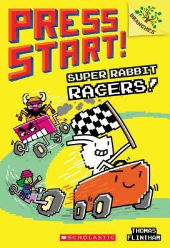 Super Rabbit Racers!: A Branches Book (Press Start! #3) – Paperback – GOOD