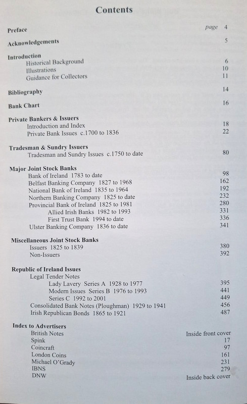 Paper Money of Ireland by Blake and Callaway, 1st ed. 2009 Softcover 496 pages gallery