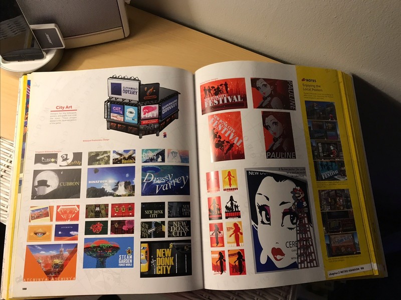 The Art of Super Mario Odessey (Like New)Huge Great Graphics And Info Nintendo gallery
