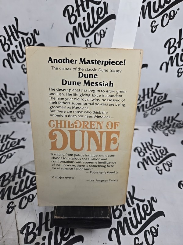 Frank Herbert Children Of Dune - Berkeley Medallion Edition 1977 gallery