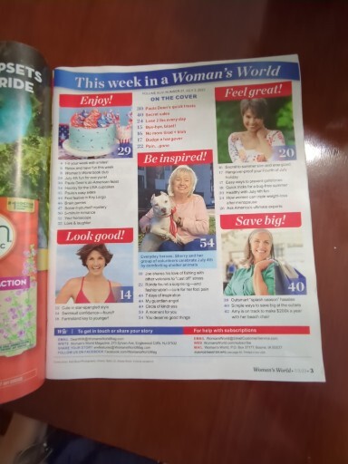Woman's World Magazine July 3 2023 Paula Deen, Lose 2 Lbs Every Day RP gallery