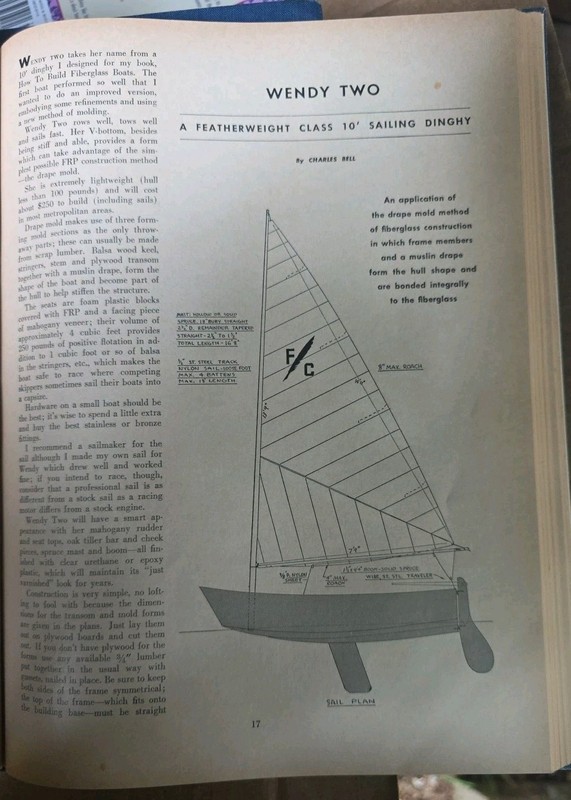 Vtg 1960s Fiberglass Boats You Can Build Book Vol 48 Charles Bell Boat Plans DIY gallery