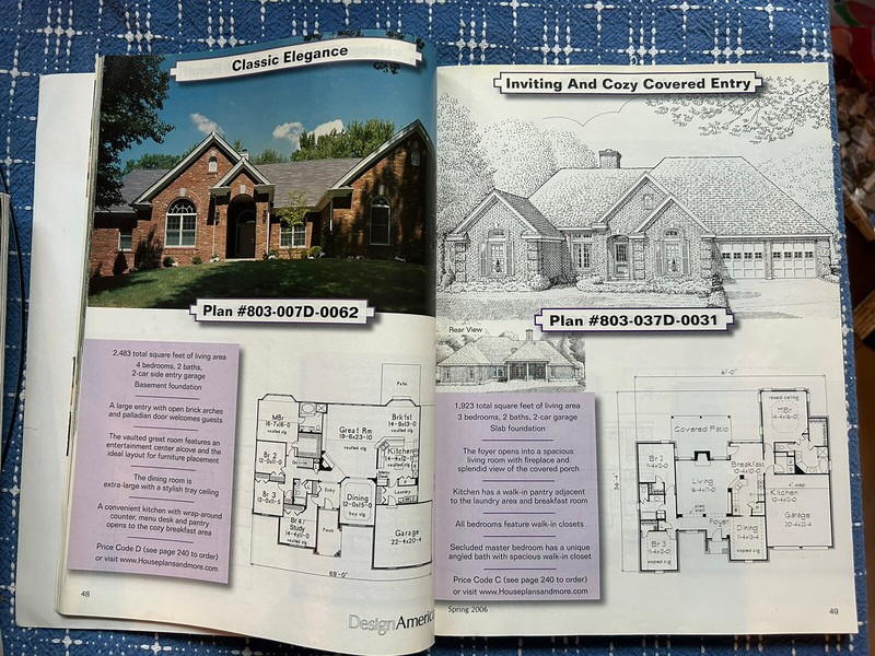 Design America Best-selling Home Plans 1 Story Living May 2006 gallery