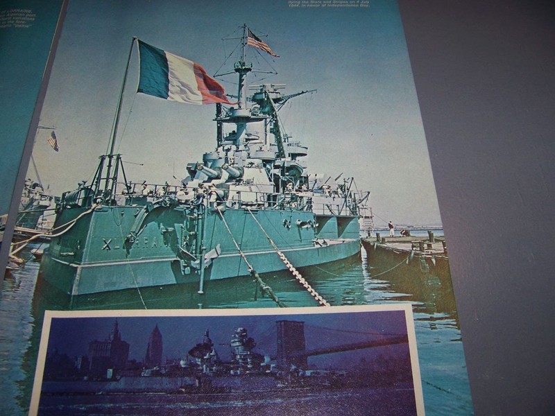 HISTORY..USS LORRAINE ..COLOR PHOTO PAGES ..RARE (476R) gallery