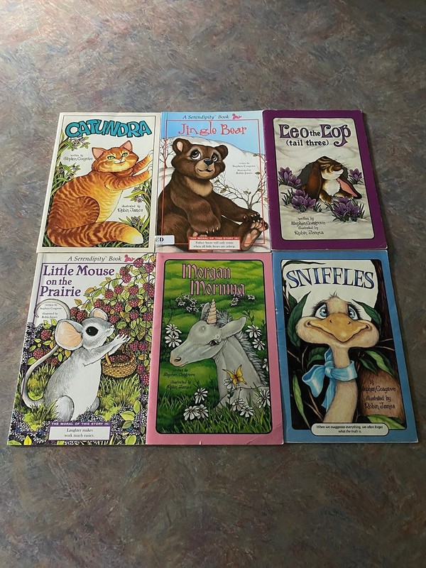 Lot Of 6 Serendipity Books Stephen Cosgrove