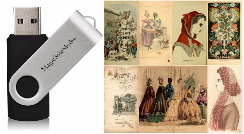 Godyey’s Lady Book – Journal of Fashion Culture Fine Art – 156 Old Issues on USB