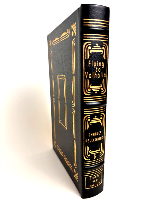 EASTON PRESS Flying to Valhalla Charles Pellegrino Science Fiction SIGNED