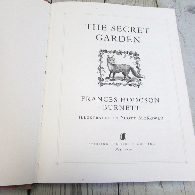 THE SECRET GARDEN Frances Hodgson Burnett Hardcover Dust Jacket Unabridged gallery