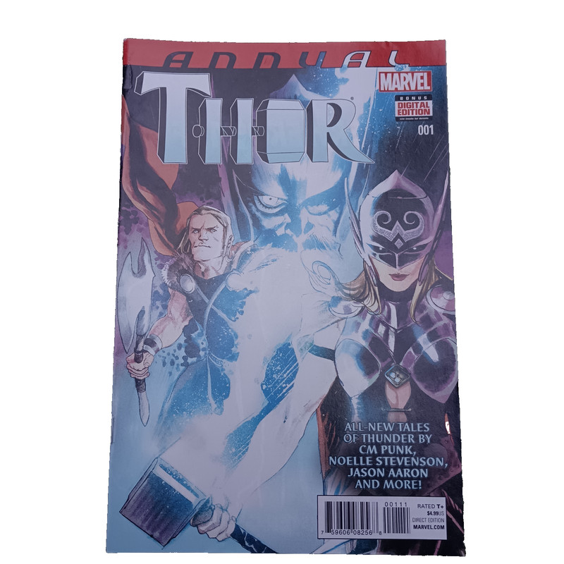 Thor Annual #1 2015 Marvel Comics Writer CM Punk