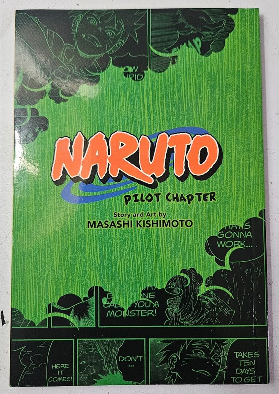 Rare 1997 Naruto Pilot Chapter Paperback Booklet Hard To Find