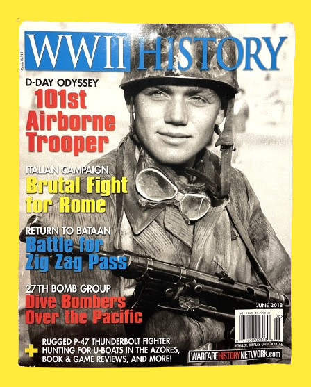 yz WWII HISTORY Magazine June 2018 74 Pgs. gallery