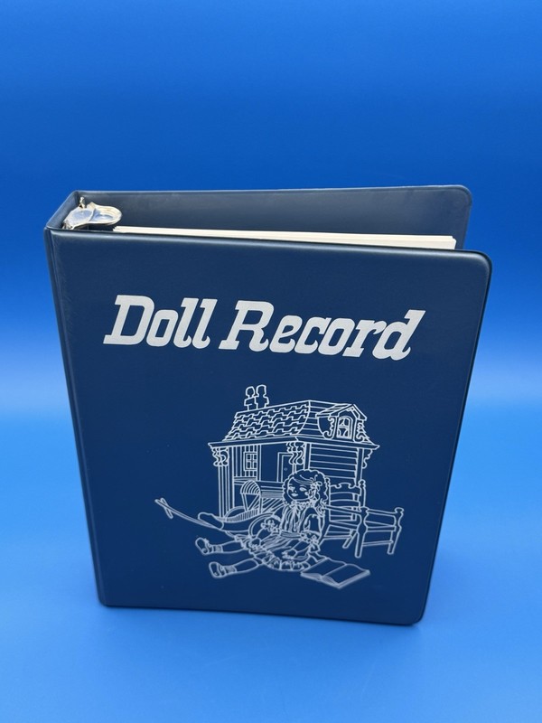 1983 Rosamond Studios DOLL RECORD BOOK Hardcover Doll List w/ Details 68 pages gallery
