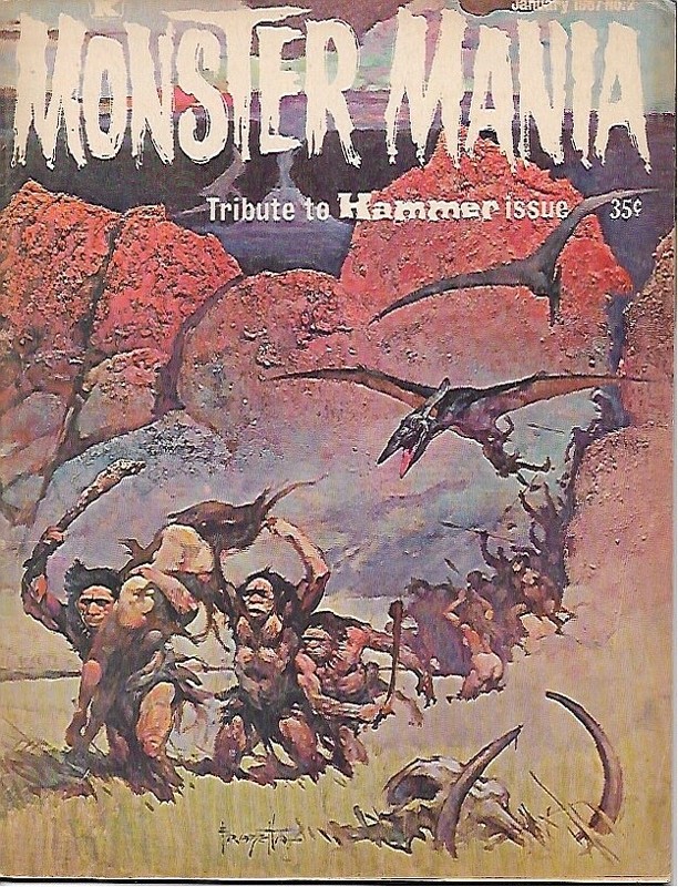 Monster Mania Tribute to Hammer issue Janusry 1967 #2