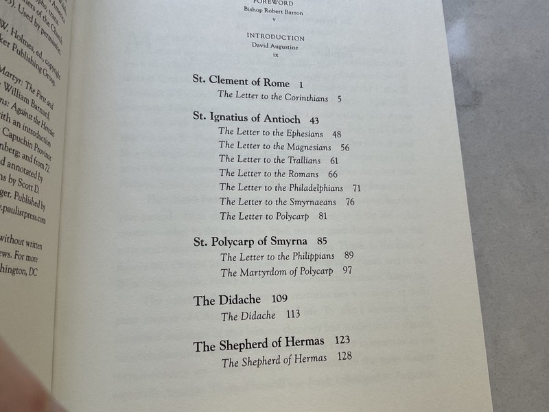 Early Church Fathers Collection Word on Fire Classics HC Book Like New gallery