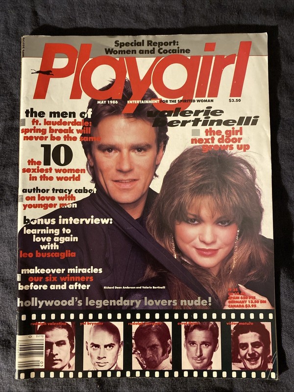 PlayGirl Magazine 1986 2 Issues. Very Good Condition gallery