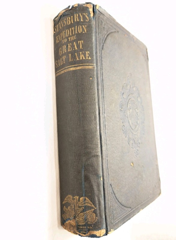 Howard Stansbury Exploration of Great Salt Lake Utah 1852 Mormon Rare Book Maps