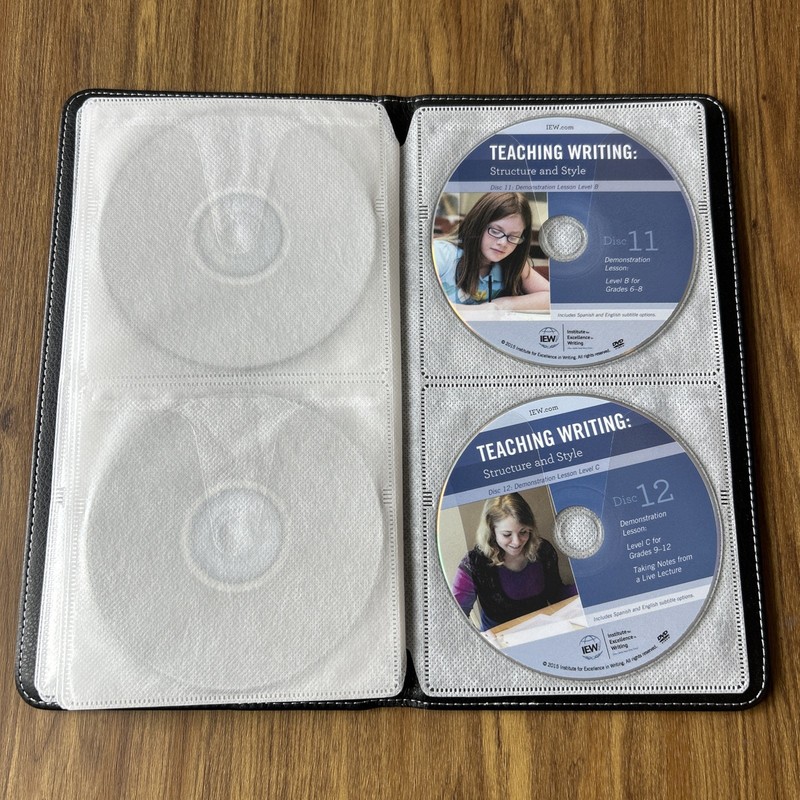 IEW Teaching Writing Structure and Style Lot of 12 DVDs Set & Case Only gallery