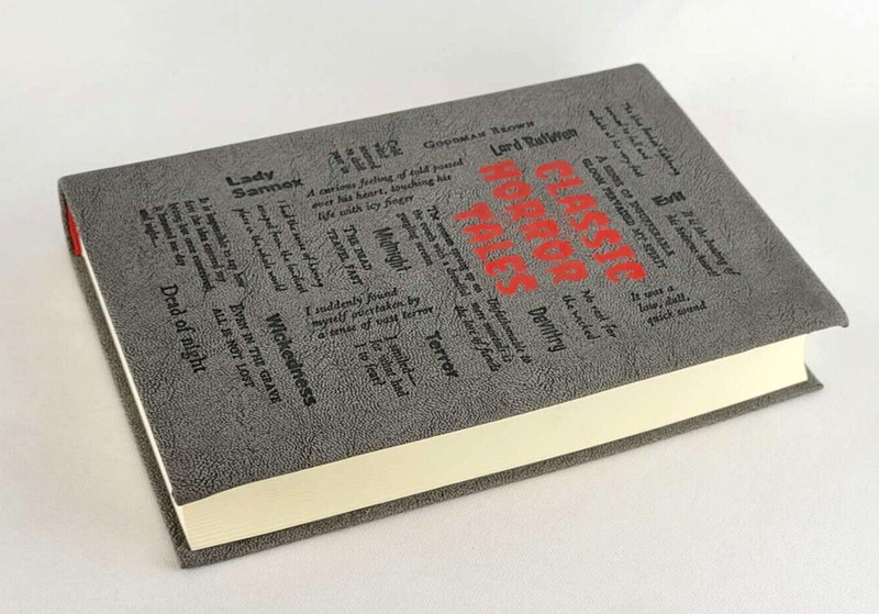 CLASSIC HORROR TALES Stoker Poe James Lovecraft ... Flexi Bound Faux Leather NEW gallery