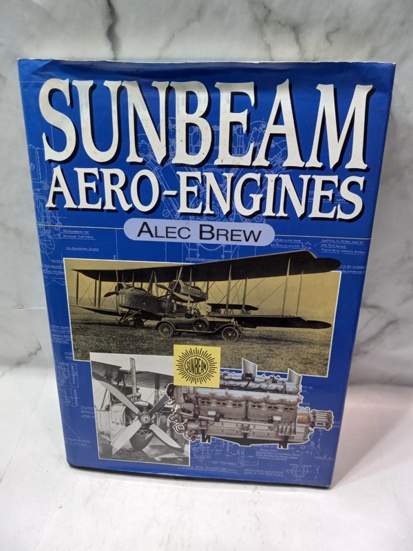 Sunbeam Aero-Engines Alec Brew Airlife Publishing Hardcover Book USA Seller