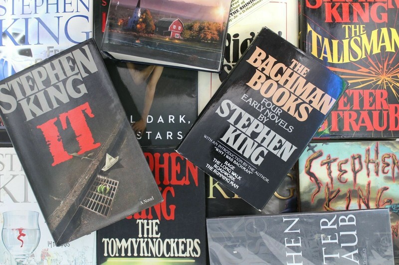 Lot of 5 Stephen King Horror Hardcover Books MIX