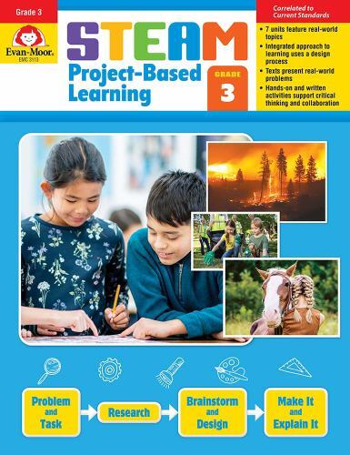 Evan-Moor STEAM Project-Based Learning, Grade 3 Activities Homeschooling and…
