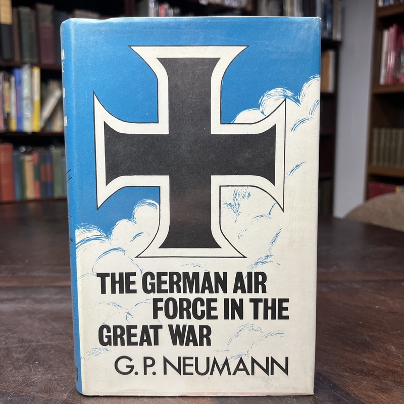 The German Air Force in the Great War, antique HC/DJ book, 1921, Neumann, WW