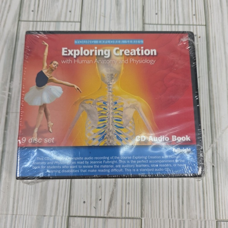 Exploring Creation with Human Anatomy and Physiology Book and Audio CD Book gallery