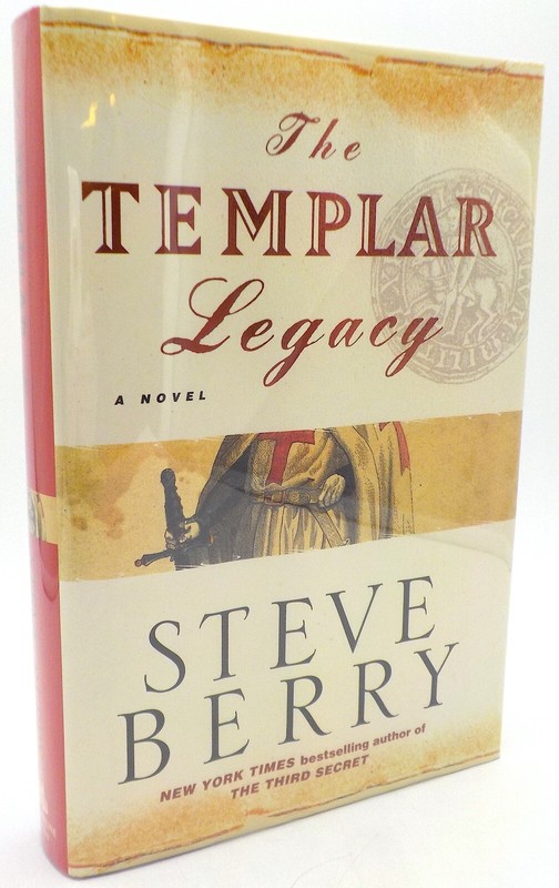 THE TEMPLAR LEGACY Steve Berry Signed First Edition Ballantine Books 2006 HC
