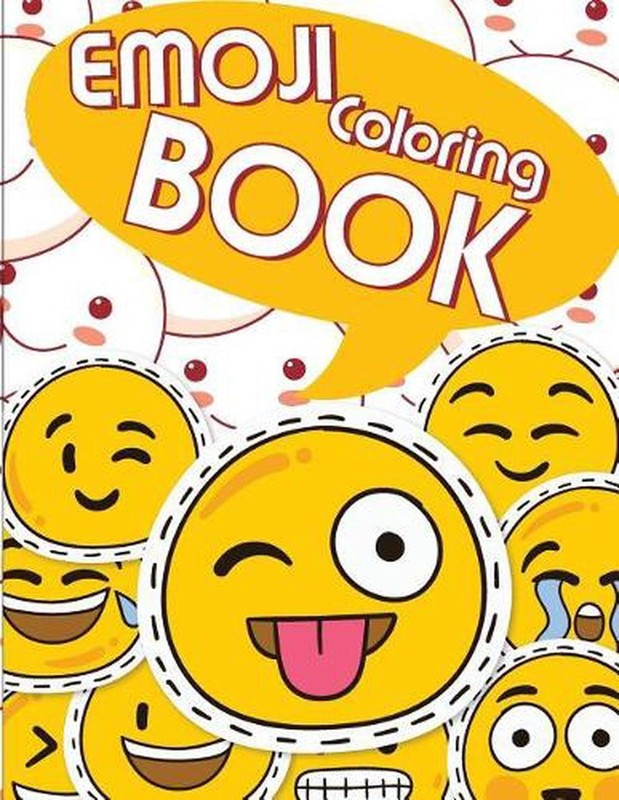 Emoji Coloring Book: Emoji Coloring and Activity Book for Kids by Gray Kusman (E