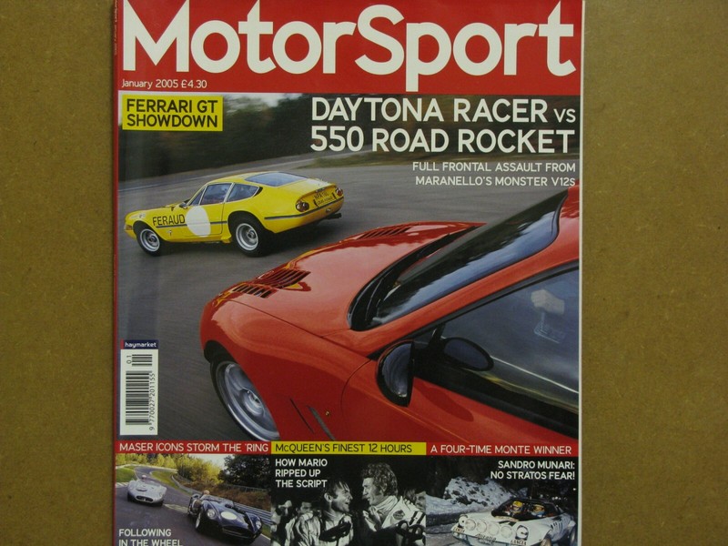 MOTOR SPORT MAGAZINE. JANUARY – 2005.
