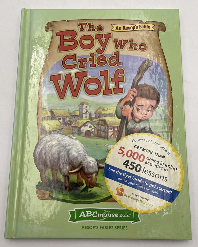 ABC Mouse The Boy Who Cried Wolf Aesop’s Fables Series Hardcover Book