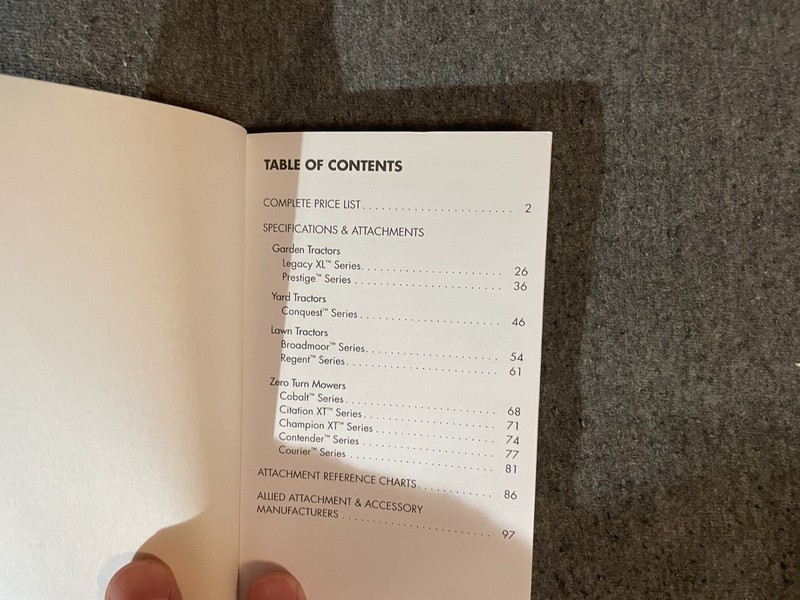 2017 Simplicity Product Guide Plows Mowers Attachments 105 Pages gallery