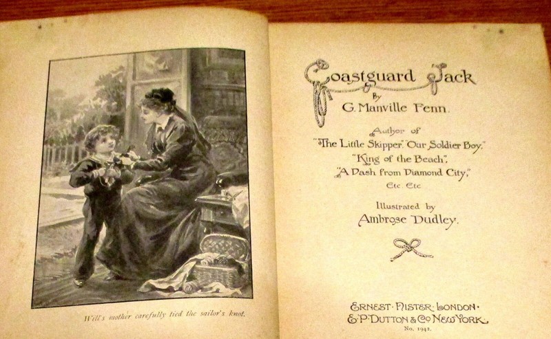 Vintage Coastguard Jack by G. Manville Fenn H/C 40 pages RARE Circa 1900's gallery
