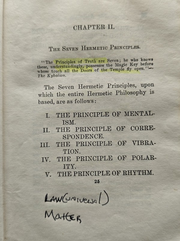 THE KYBALION : Hermetic Philosophy (1940) By Three Initiates / Yogi Publications gallery