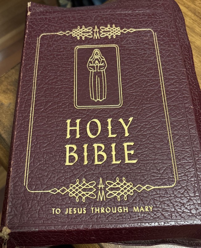 THE MARIAN BIBLE: The Family Rosary Edition 6/4/1953 Printed In USA